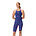 Womens Fastskin LZR Pure Valor 2.0 Closedback Kneeskin, Noble Navy/Neon Jelly, swatch