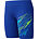Junior Boys Medley Logo Jammer, Deep Sapphire/Mayan Blue, swatch