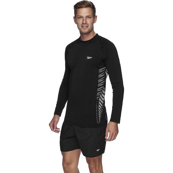MENS KIWI LONG SLEEVE SLIM FIT SUN TOP Rashies & Sun Tops Speedo