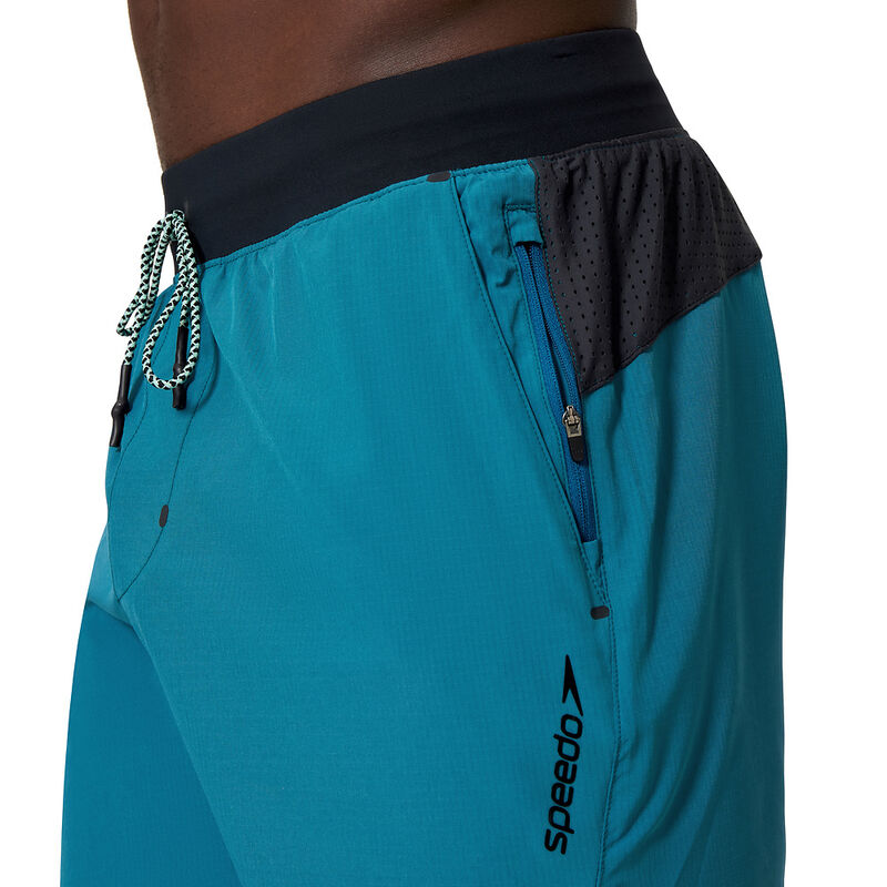 Mens Solid Never Stop Volley 16", Border Blue, hi-res image number 5