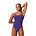 Solid Web Back One Piece, Acai Purple, swatch