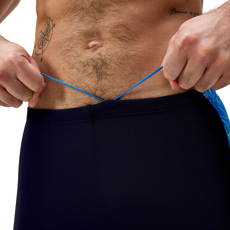 Mens HyperBoom Panel Aquashort, Navy/Lagoon Blue, hi-res image number 5