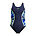 Junior Girls Hyperboom Splice Muscleback One Piece, Peacoat/Deep Sapphire, swatch
