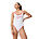 Womens Solid Bound Scoop One Piece, High Risk Red/Bright White, swatch