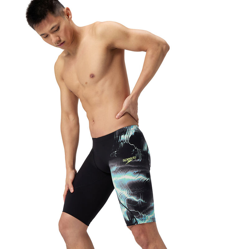 Mens LZR Ignite Jammer, Electro Static/Black, hi-res image number 3