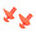Ergo Earplug Junior, Orange, swatch