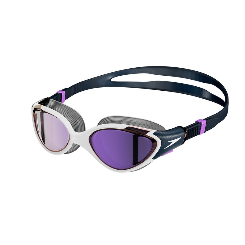 Biofuse 2.0 Women's Mirror Goggle, White/True Navy/Sweet Purple/Flash Purple, hi-res image number 1