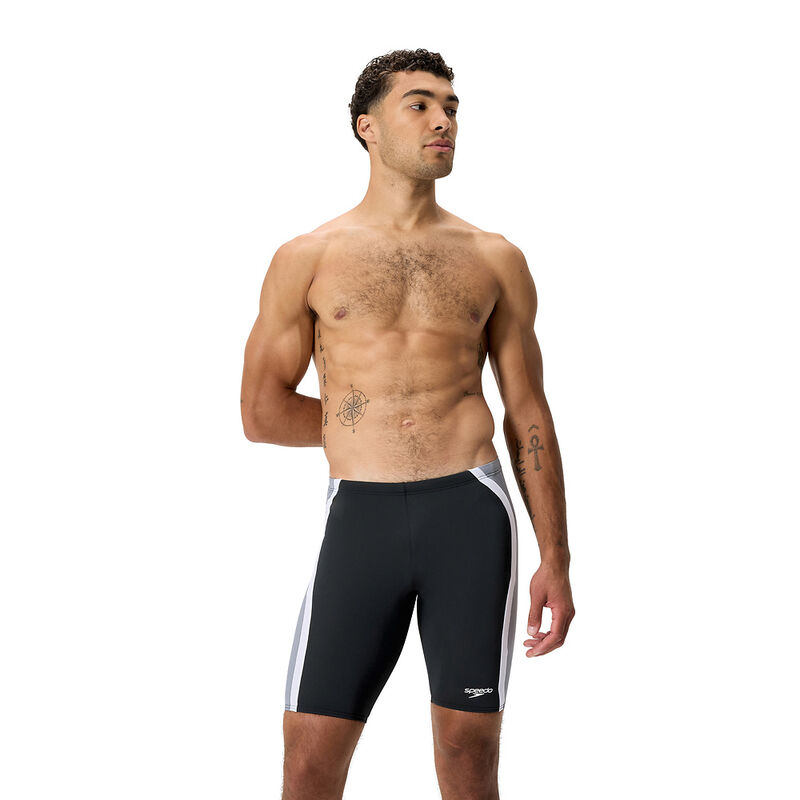 Mens Solid Spliced Jammer