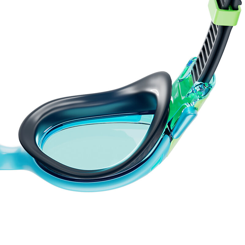 Biofuse 2.0 Junior Goggle, Hypersonic Blue/True Navy/Lumo Green/Blue, hi-res image number 4