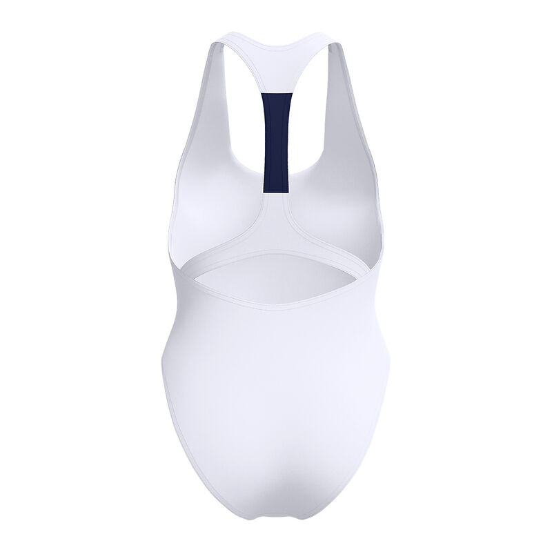 Womens Racerback One Piece White, White, hi-res image number 8