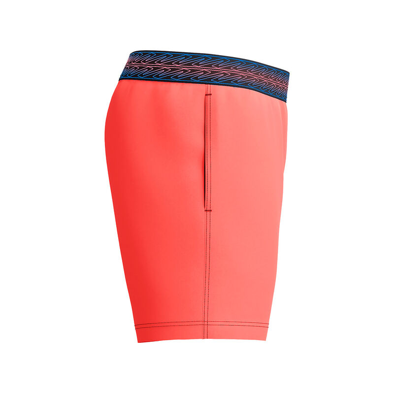 Mens Hyperboom Band 16" Watershort, Neon Coral, hi-res image number 7