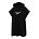 Teen Hooded Towel, Black/White, swatch