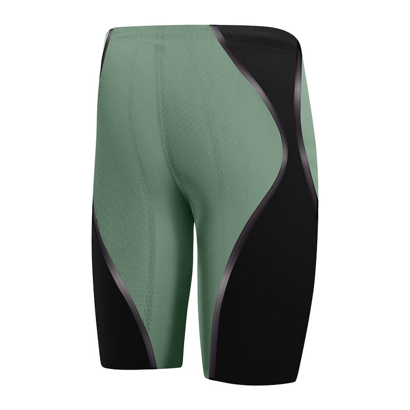 Mens Fastskin LZR Pure Intent 2.0 High Waist Jammer, Country Green/Black/Iridescent, hi-res image number 8