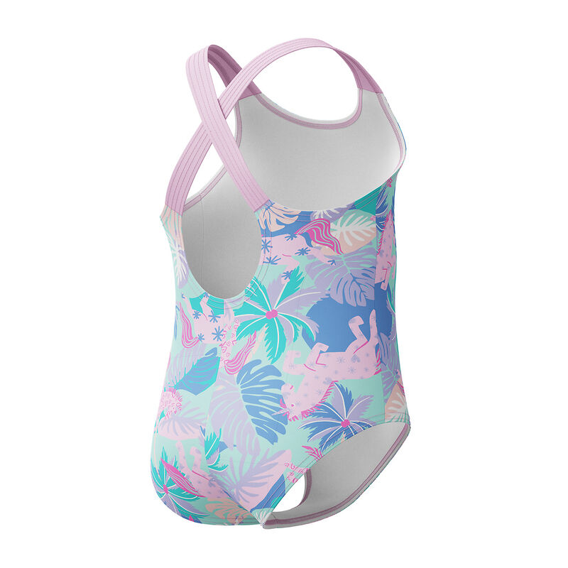 Infant Print Cross Back One Piece, Strawberry Crepe, hi-res image number 4