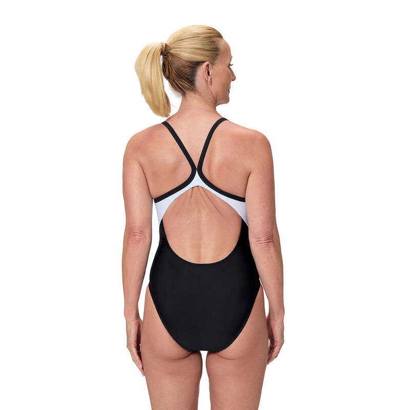 Womens Solid Racerback One Piece