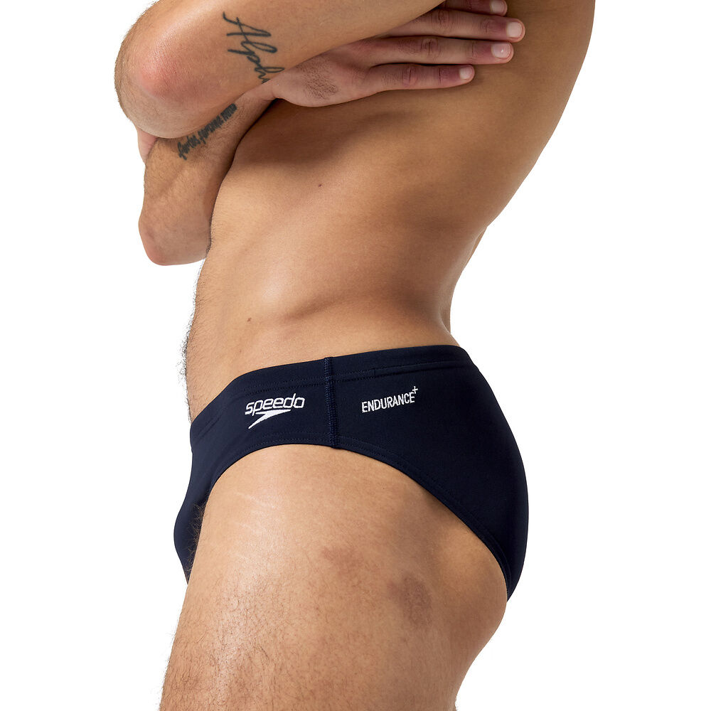 Mens Endurance 7cm Brief True Navy Briefs Speedo Australia
