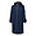Adult Unisex Logo Deck Coat, Navy, swatch