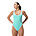 Womens Solid Bound Scoop One Piece, Arctic Glass, swatch