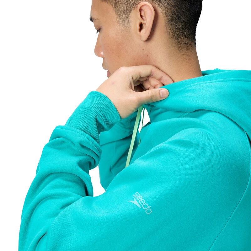 Unisex Event Fleece Hoodie, Blue/Green, hi-res image number 6