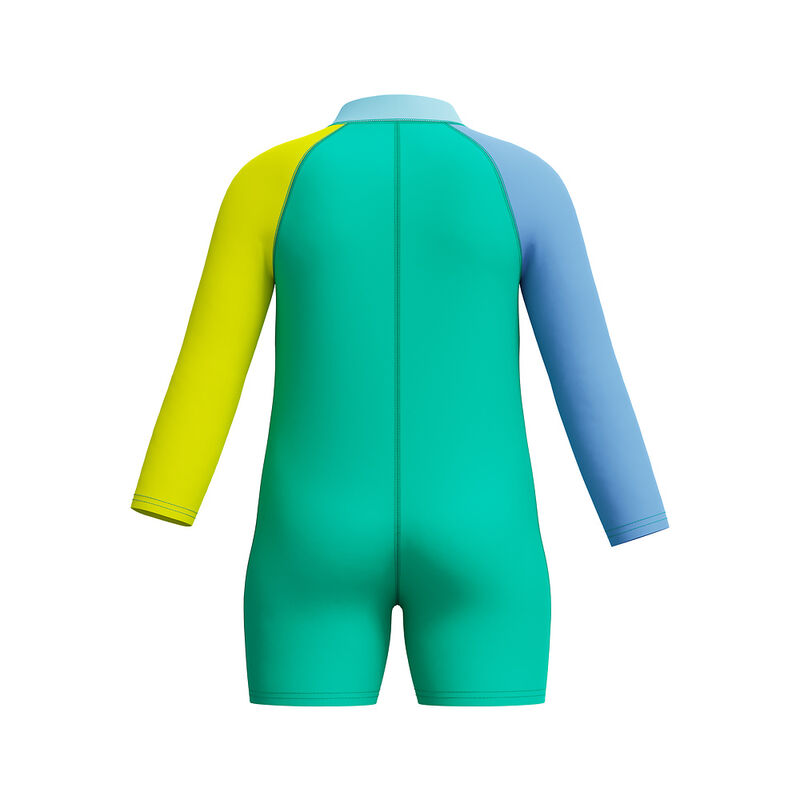 Toddler Long Sleeve Zip Sunsuit