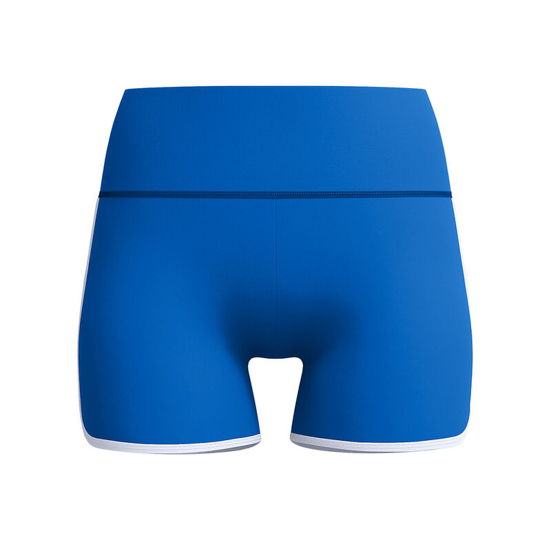 Womens Solid Bound Swim Short, Turkish Sea, hi-res image number 6