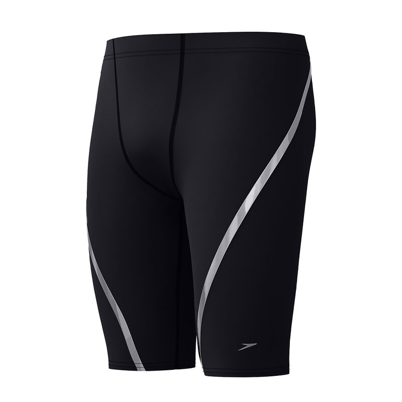 Mens Movement Jammer, Black/ Silver, hi-res image number 7