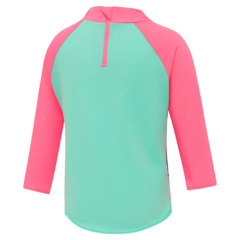 Toddler Girl Placement Long Sleeve Rashtop