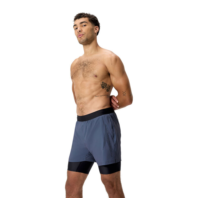 Mens Volley w/ Jammer 16", Lead Grey/Anthracite, hi-res image number 3