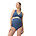 Womens Maternity High Waisted Two Piece, Spruce Blue, swatch