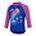 Toddler Girls Long Sleeve Rash Top, True Cobalt/Kiki Pink, swatch