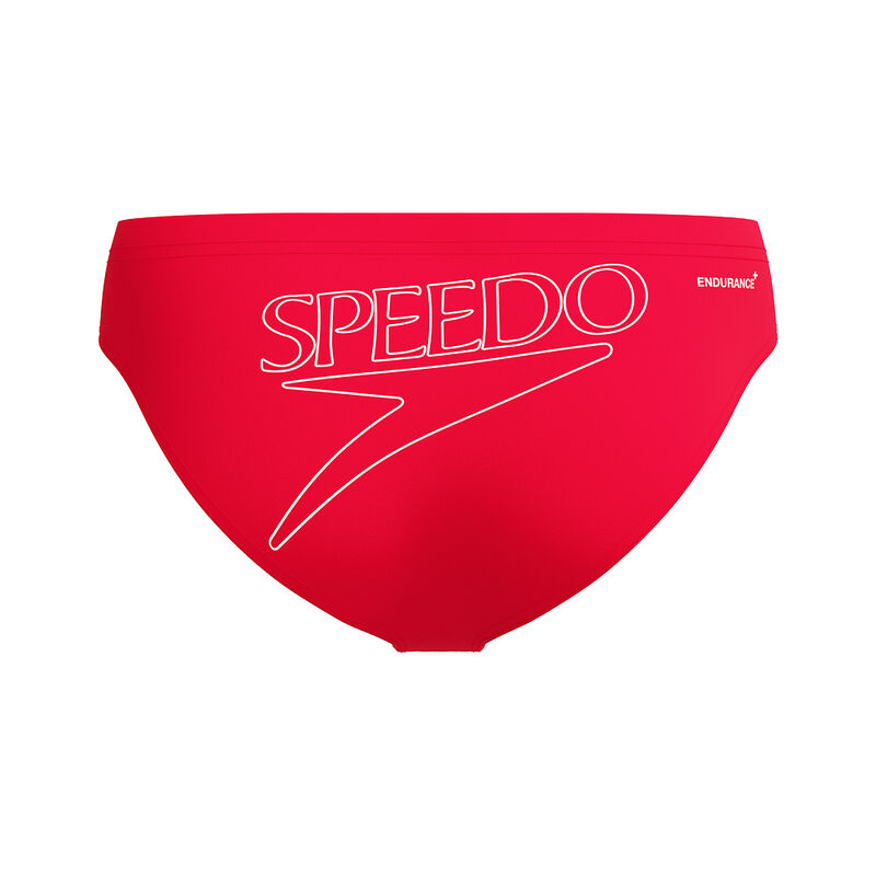 Mens Classic Logo Brief, High Risk Red, hi-res image number 7