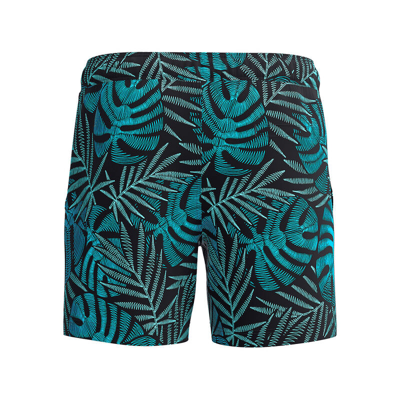 Mens Print Redondo Edge Volley 16" Short, Anthracite, hi-res image number 7