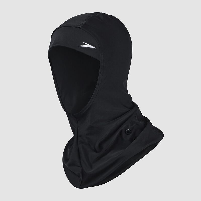 Womens Swim Hood, Black, hi-res image number 5