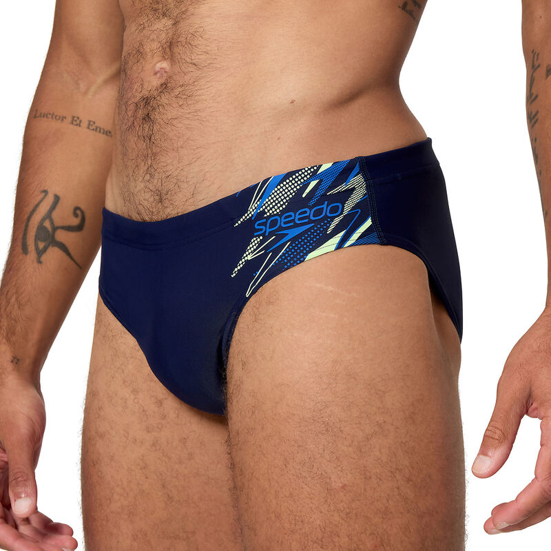 Mens Medley Logo 7cm Brief, Peacoat/Deep Sapphire, hi-res image number 4