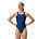 Womens Printed Performance Back One Piece, Night, swatch