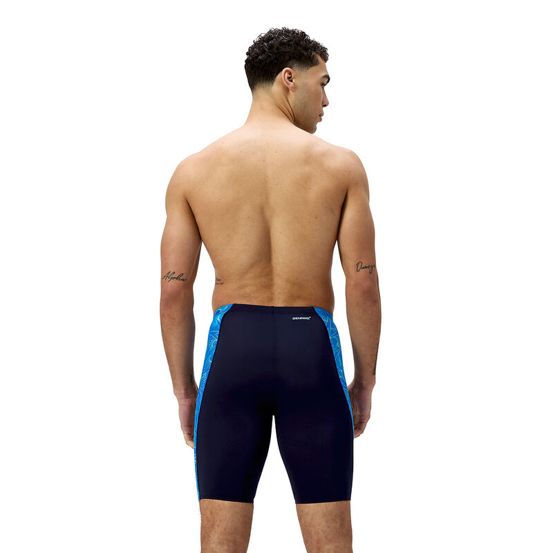 Mens Hyperboom Panel Jammer, Navy/Lagoon Blue, hi-res image number 3