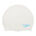 Plain Moulded Silicone Junior, White/Aqua Splash, swatch