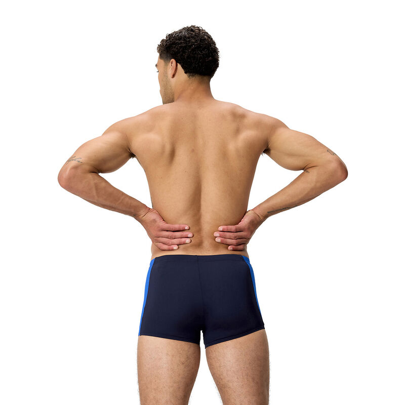 Mens Solid Spliced Aquashort