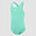 Toddler Girls Essential Medalist One Piece, Light Jade, swatch
