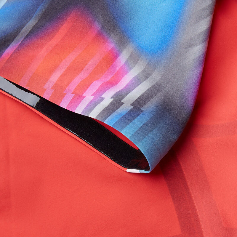 Mens Fastskin LZR Pure Intent 2.0 High Waist Jammer, Flame Red/Picton Blue/Snow Reflective, hi-res image number 5