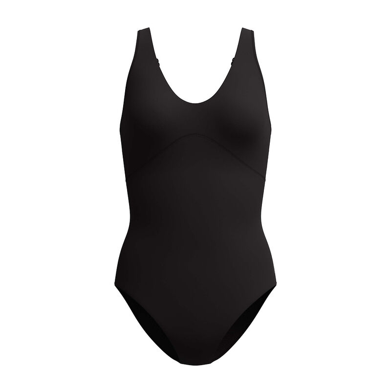 Womens Sculpture Butterfly Back One Piece, Anthracite, hi-res image number 6