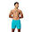 Mens Essentials 16" Watershort AM, Mayan Blue, swatch