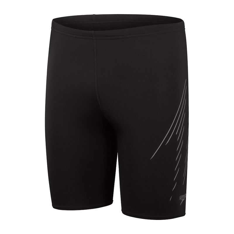 Mens Hyperboom Placement Jammer, Black/Usa Charcoal, hi-res image number 7