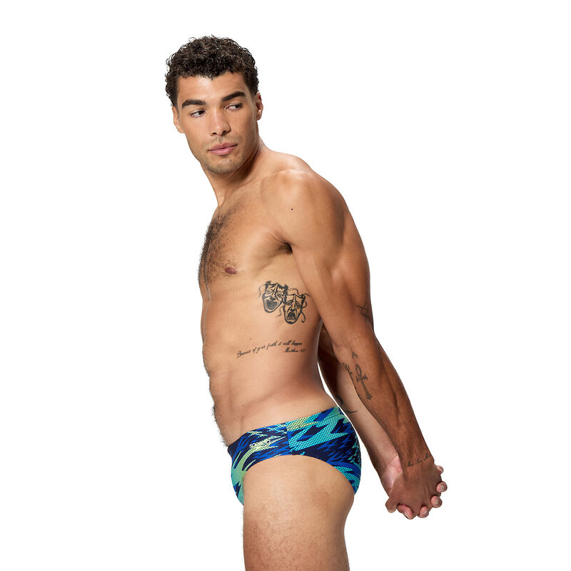 Mens Print 7cm Brief