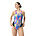 Womens Allover Digital Recordbreaker One Piece, Black/Kiki Pink/Picton Blue, swatch