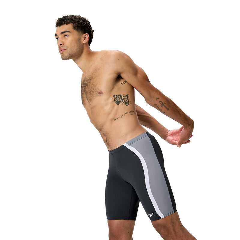 Mens Solid Spliced Jammer