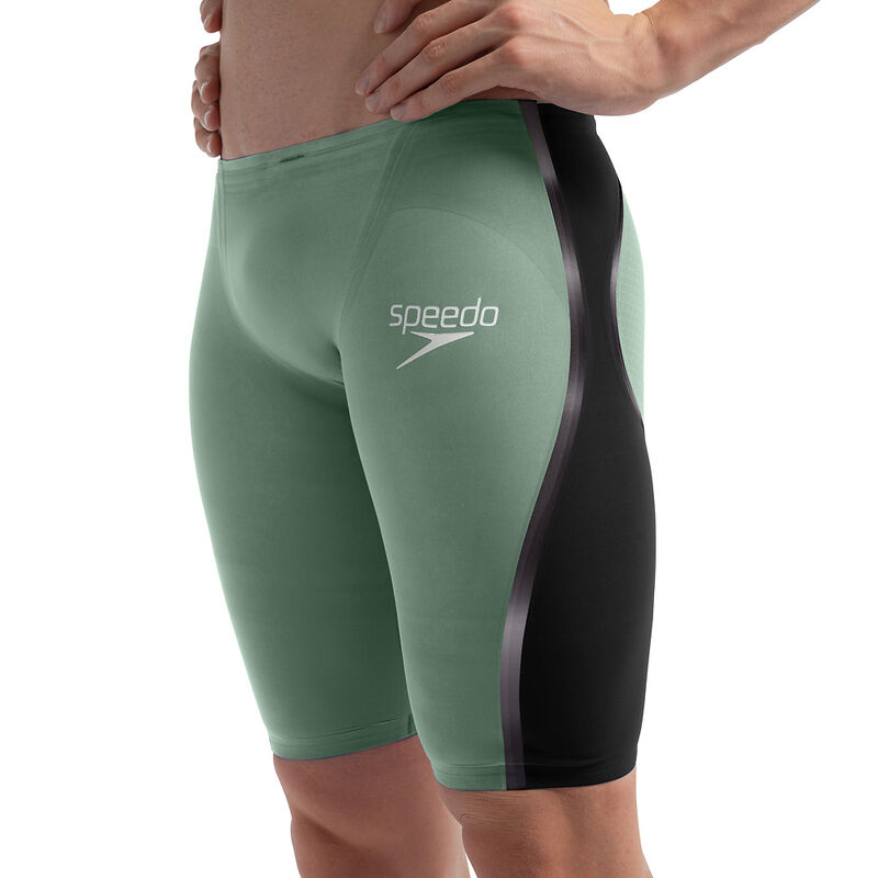 Mens Fastskin LZR Pure Intent 2.0 Jammer, Country Green/Black/Iridescent, hi-res image number 5