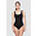 Womens Contour Motion One Piece, Black/White, swatch