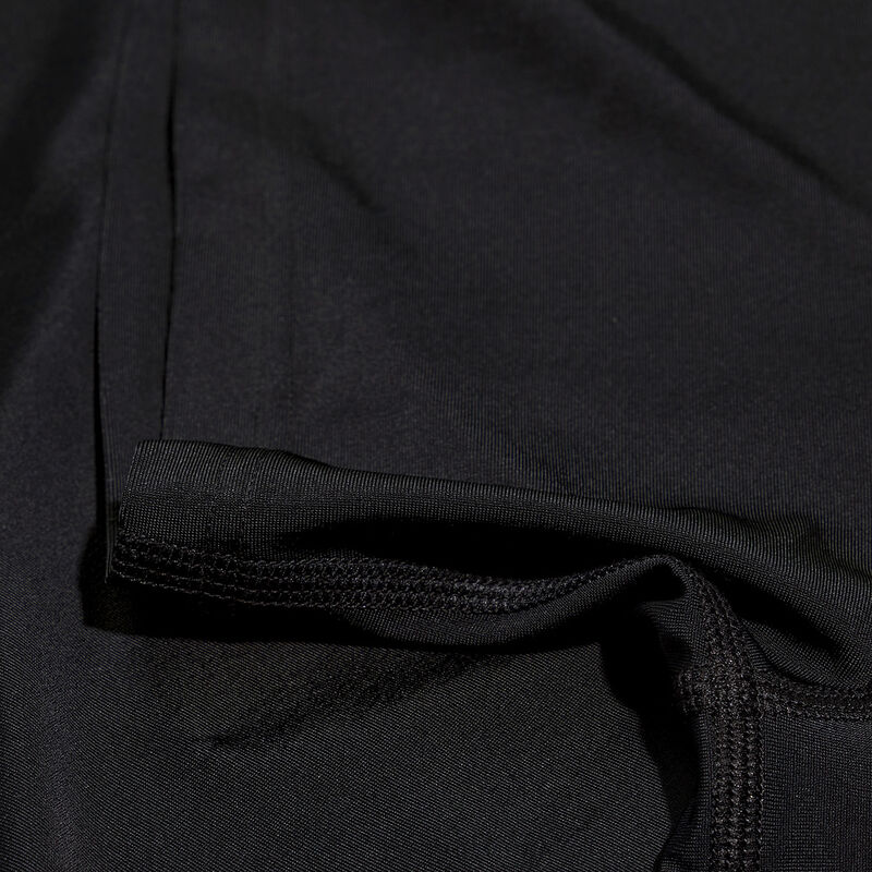 Mens Essential Short Sleeve Swim Tee, Black, hi-res image number 9