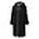 Adult Unisex Logo Deck Coat, Black, swatch